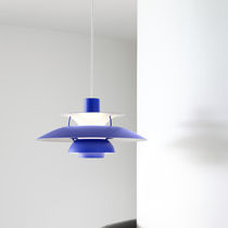 Hängelampe / lackiertes Aluminium / modern...