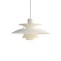 Hängelampe / Aluminium / modern / weiß