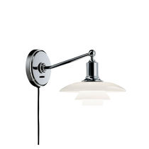 Moderne Wandleuchte / Glas / Aluminium /...