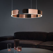 Hängelampe / modern / Aluminium / höhenverstellbar