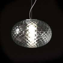 Hängelampe / Aluminium / Glas / modern