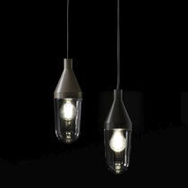 Hängelampe / Metall / Glas / modern
