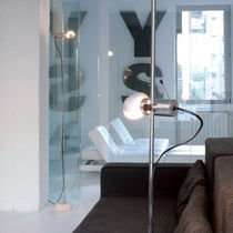 Stehleuchte / Metall / Marmor / modern