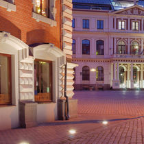 Leuchte für Bodeneinbau / LED / rund / Außenbereich