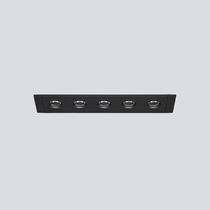 Einbaudownlight / LED / linear / Metall