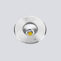 Leuchte für Bodeneinbau / LED / rund / Außenbereich