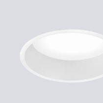 Einbaudownlight / LED / rund / Stahl