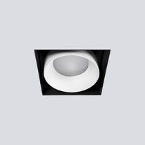 Einbaudownlight / LED / quadratisch / Metall