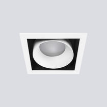 Einbaudownlight / LED / quadratisch / Metall