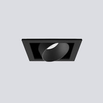 Einbaudownlight / LED / quadratisch / Metall