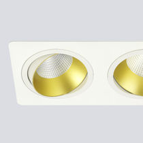 Einbaudownlight / LED / rechteckig / Polycarbonat