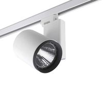 LED-Schienenleuchte / rund / Aluminium /...