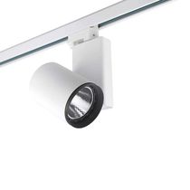LED-Schienenleuchte / rund / Aluminium /...