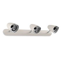 Moderne Wandleuchte / Stahl / Zink / Halogen