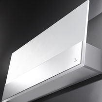 Moderne Wandleuchte / Stahl / Glas / LED