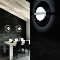 Moderne Wandleuchte / Aluminium / rund /...