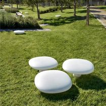 Bodenlampe / Polyethylen / modern / weiß