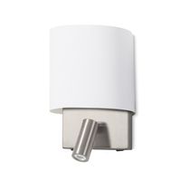 Moderne Wandleuchte / Aluminium / Baumwolle...