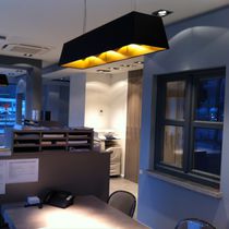 Hängelampe / Stoff / modern / LED