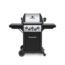 Gas-Gartengrill / auf Rollen / gestrichener...
