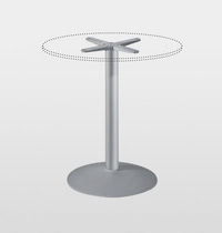 Gusseisen-Fußgestell / modern / für Stehtisch...