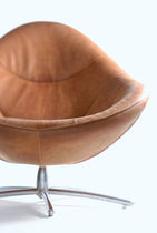 Moderner Sessel / Leder