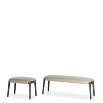 Moderne Polsterbank / Stoff / Leder / aus...