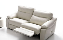 Modulsofa / modern / Leder / Stoff