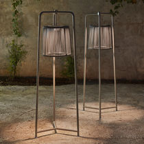 Stehleuchte / Aluminium / Kordel / modern