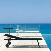 Moderne Sonnenliege / Metall / Garten /...