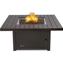 Garten-Feuerstelle / Gas / Edelstahl / modern