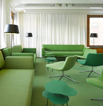 Stehleuchte / modern / Aluminium / Stahl