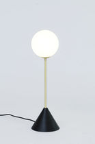 Bürolampe / modern / gebürstetes Messing...