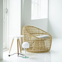 Moderner Sessel / Rattan