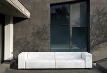 Ecksofa / modular / modern / Garten