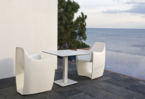 Moderner Tisch / Aluminium / rund / rechteckig
