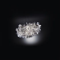 Hängelampe / Metall / Opalflex® / originelles...