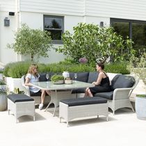 Klassisches Lounge-Gartenmöbel / Synthetikfaser...