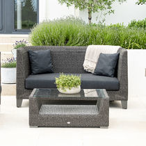 Modernes Sofa / für Garten / grau / Stoff