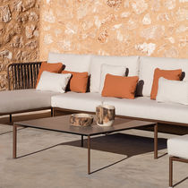 Moderner Couchtisch / Edelstahl / HPL /...
