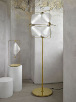 Stehleuchte / modern / geblasenes Glas /...