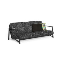 Modernes Sofa / Garten / Stoff / Kordel