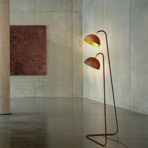 Stehleuchte / modern / Stahl / Goldflex®