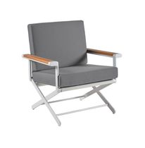 Moderner Sessel / Sunbrella® / Kunstleder...