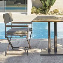 Moderner Stuhl / Teakholz / Polyester /...