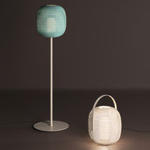 Tischlampe / Aluminium / Kordel / modern