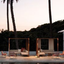 Metall-Pavillon / Holz / Aluminium