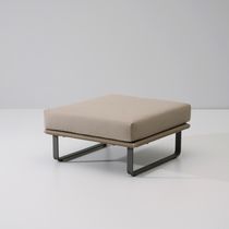 Modernes Sitzkissen / Stoff / Teakholz /...
