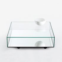 Moderner Couchtisch / Glas / quadratisch...