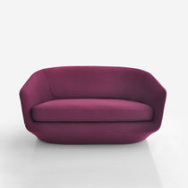 Modernes Sofa / Stoff / Contract / 2-Personen